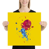 bellfish aquarius zodiac poster in realtà aumentata