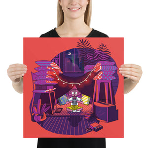 bellfish good old pixels poster in realtà aumentata