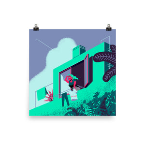 bellfish looking for poster in realtà aumentata