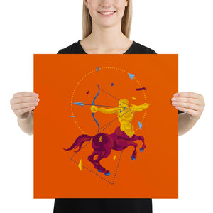 bellfish sagittarius zodiac poster in realtà aumentata