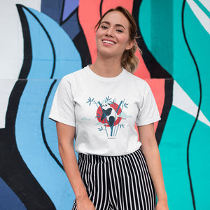 Sleepy Panda - Flat Design | T-Shirt