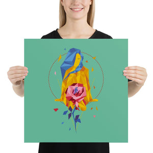 bellfish virgo zodiac poster in realtà aumentata