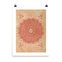 Mandala - Poster in Augmented Reality for LeonARdo - Bellfish