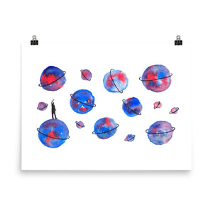 bellfish planets poster in realtà aumentata