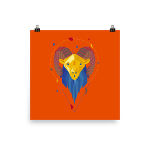 bellfish aries zodiac poster in realtà aumentata