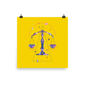 bellfish libra zodiac poster in realtà aumentata