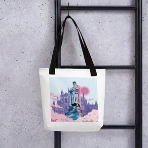 Tote Bag Carro Coperto in Augmented Reality on mockup - Bellfish